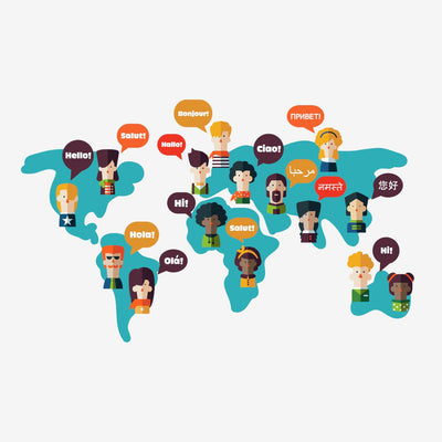 解析海外消费者和语言主题